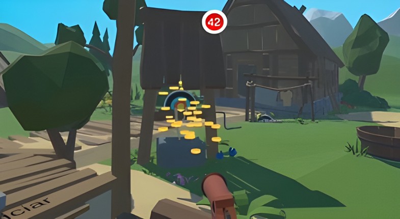 Golden "Archery" VR Image