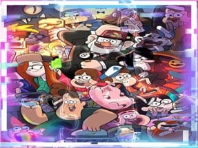 Gravity Falls Match3 Puzzle Image