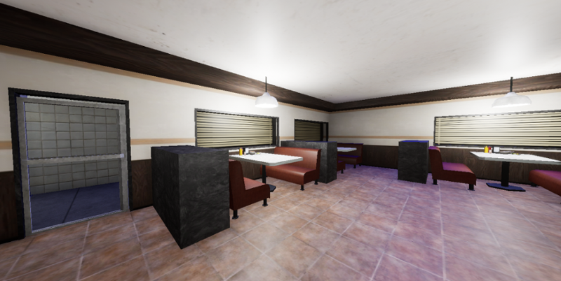 Looping Doors: Diner Image