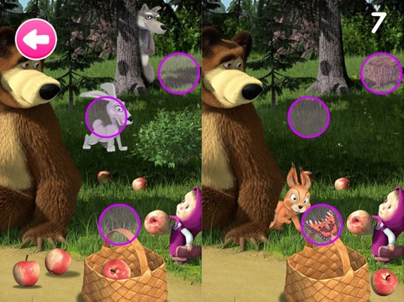 Masha and the Bear Games screenshot