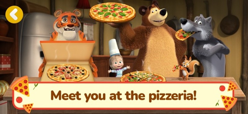 Masha and The Bear: Pizzeria! screenshot