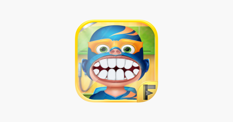 Mini Superheroes Crazy Dentist Game Cover