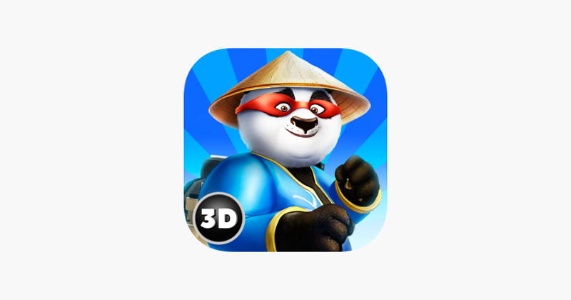 Panda Rope Stunts: Flight over Crime City Game Cover