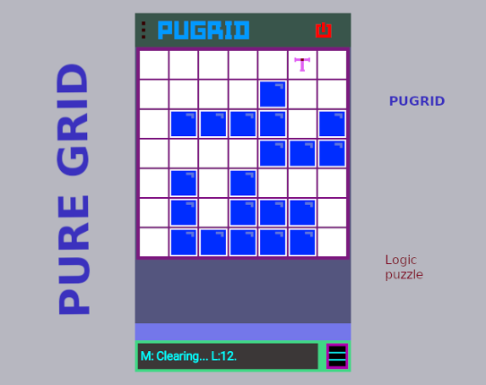 Pugrid - Logic grid puzzle game Image