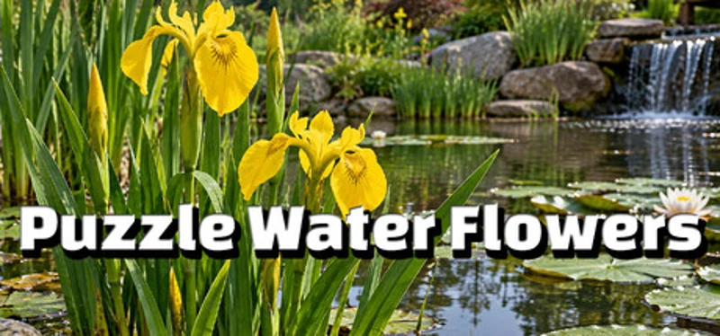 Puzzle Water Flowers Image