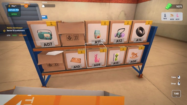 Shipping Store Simulator 2037 screenshot