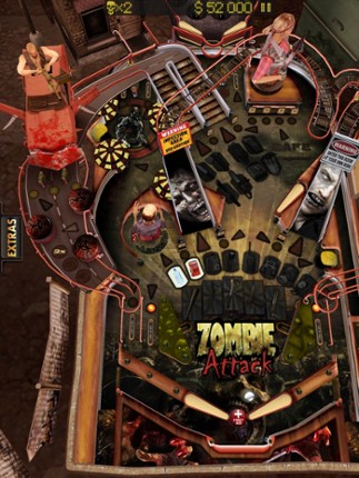 Zombie Attack Pinball HD: Monster Challenge Image
