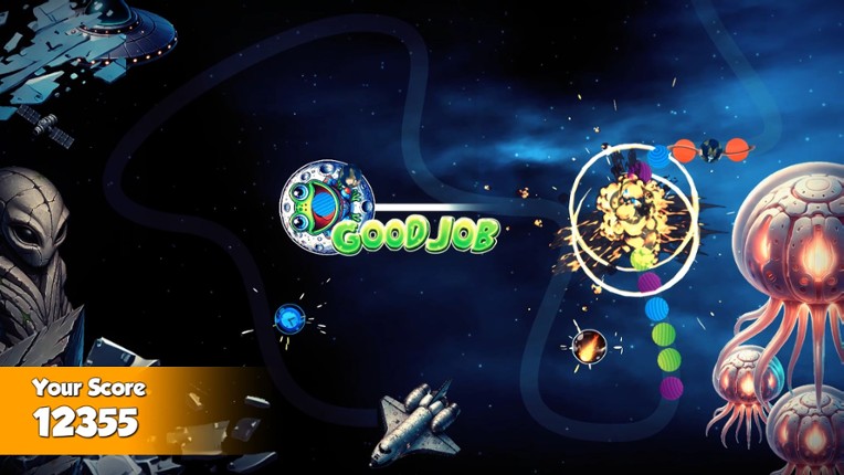 Zumba - Galactic Marble Blast screenshot
