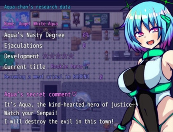 Angel White Aqua Image