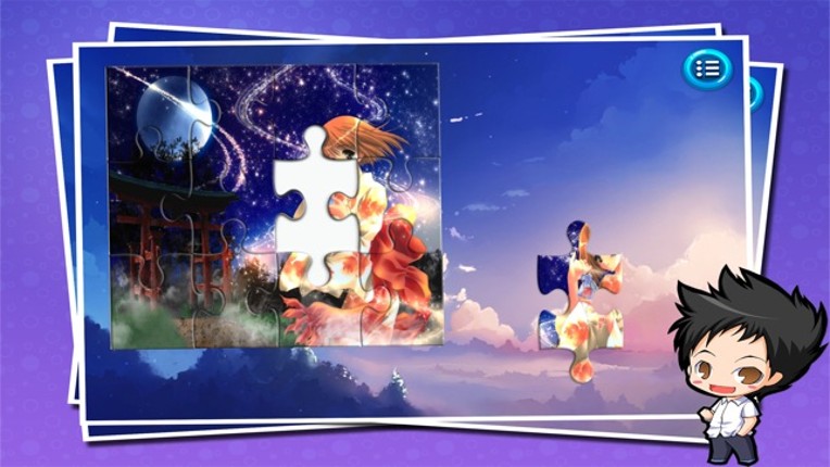 Cute Girl Anime Jigsaw Puzzle - Magic Amazing HD Puzzle screenshot