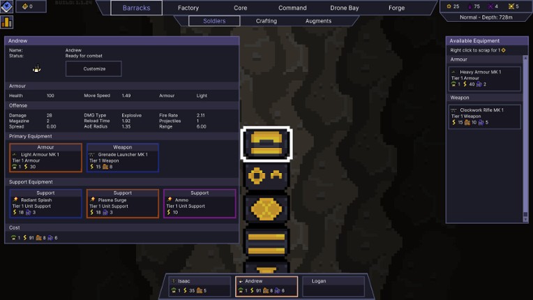 Deep Among the Swarm screenshot