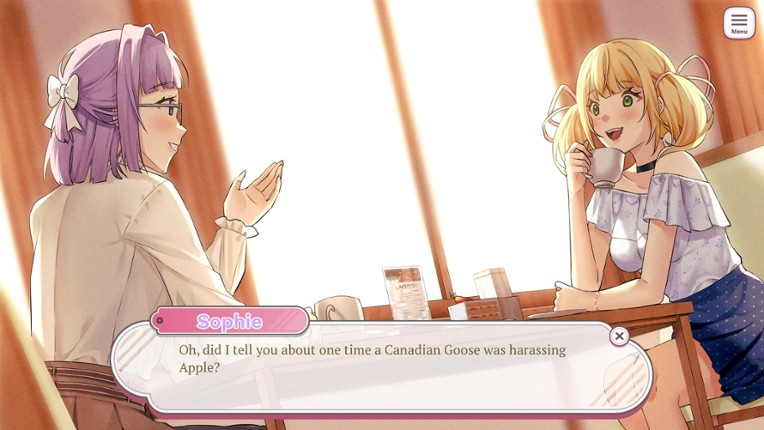 Double Date - Yuri Visual Novel screenshot