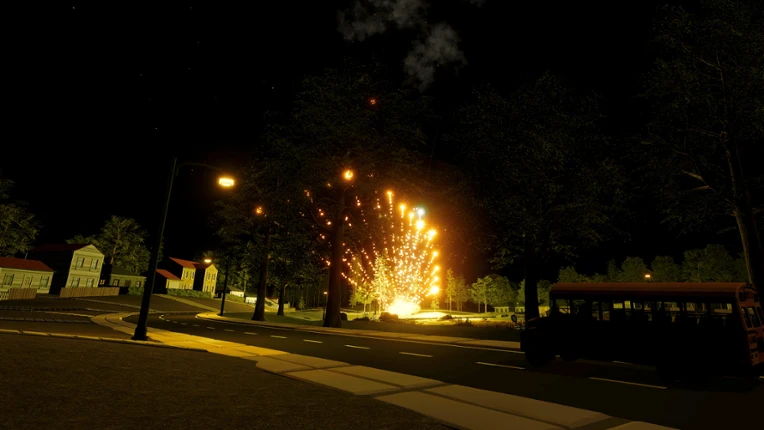 Fireworks Show Simulator screenshot