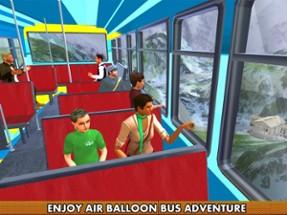 Flying Air Balloon Bus Image