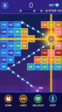 Bricks Breaker - Glow Balls Image