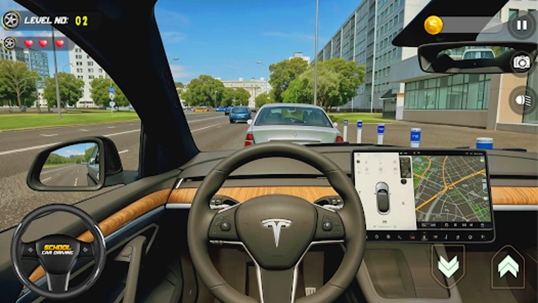Car Driving School US Car 3D Image