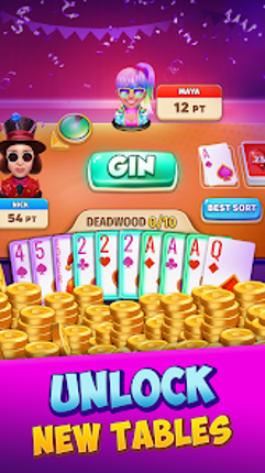 Gin Rummy Stars - Card Game screenshot