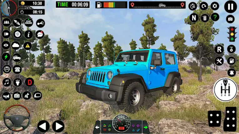 Offroad Car Driving Jeep Games screenshot