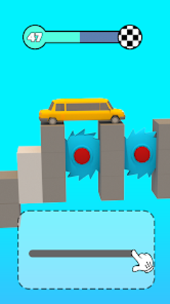 Car Climber: Draw Bridge 3D screenshot