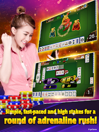 Mahjong 3Players (English) screenshot