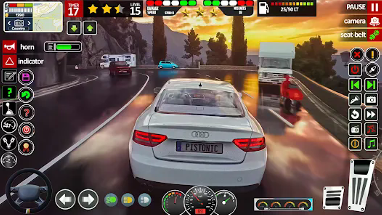Car Driving School Car Game 3D Image