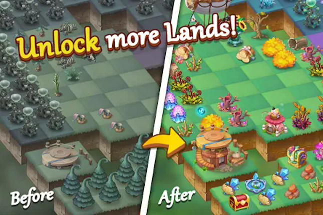 Merge Elves-Merge 3 Puzzles screenshot