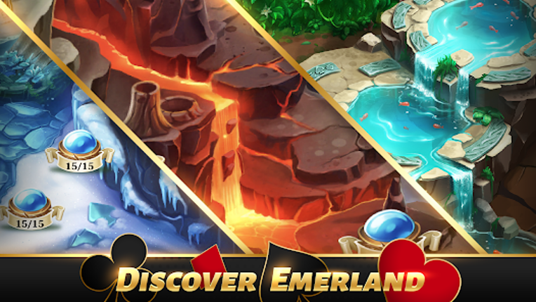 Emerland Solitaire Card Game screenshot