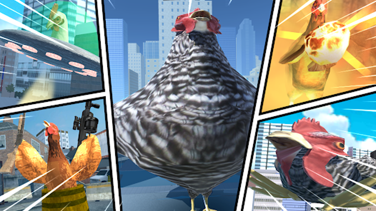 Cluck Shot: Chicken War screenshot