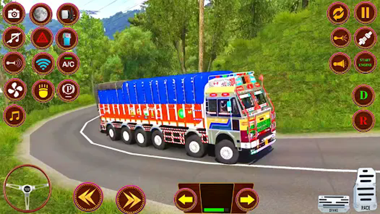 Indian Truck Offroad Cargo 3D screenshot