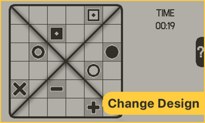 Binairo - Logic Puzzle (Playdate) screenshot