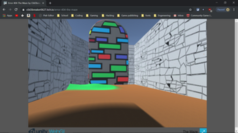 Error 404-The Maze(Web playable) Image