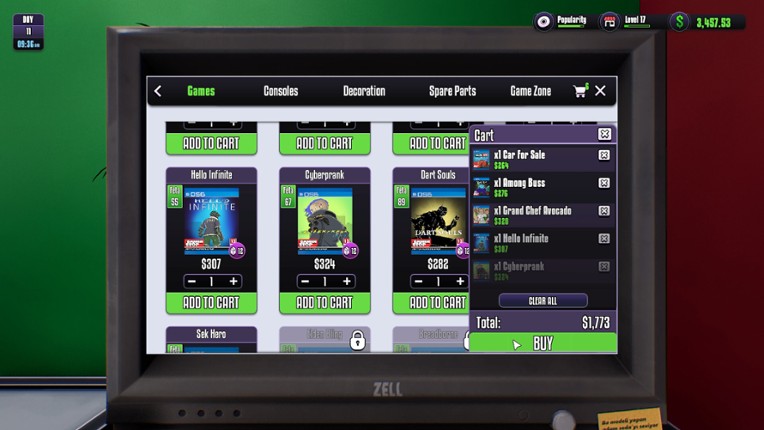 Gamer Stop Simulator : Prologue screenshot