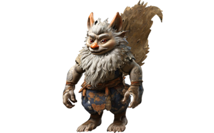 Legends of the Horned Guardians 3D Model screenshot