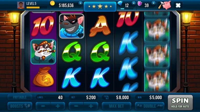 Mafioso Casino Slot Machine screenshot