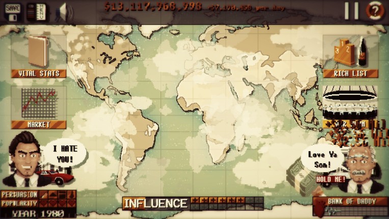 MEGALOMANIAC screenshot