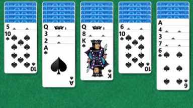 Microsoft Spider Solitaire Image