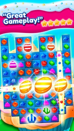 Muffin Factory Match 3: Move and Connect Cakes screenshot