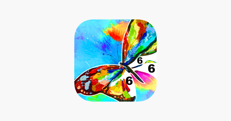 Oil Paint Art: Color By Number Image