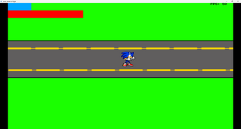 sonic sonic street of fight Image