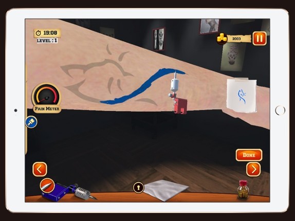 Tattoo Studio Simulator 3D screenshot