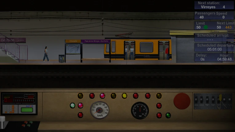UrbanRail Metro Simulator Image