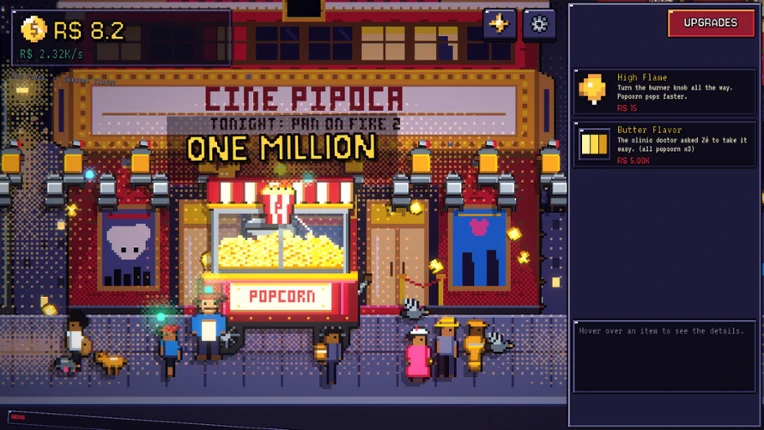 WARM, BUTTERY POPCORN! WITH A SUGAR COATING! Image