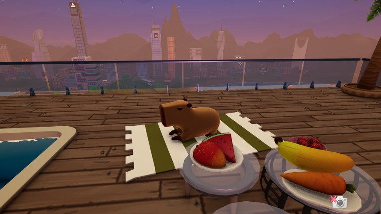 Capybara Hot Tub screenshot