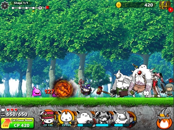 Cats the Commander screenshot