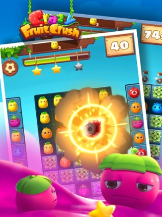 Crazy Fruit Crush - Match Game screenshot