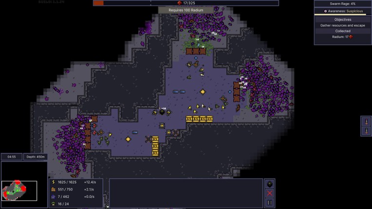 Deep Among the Swarm screenshot