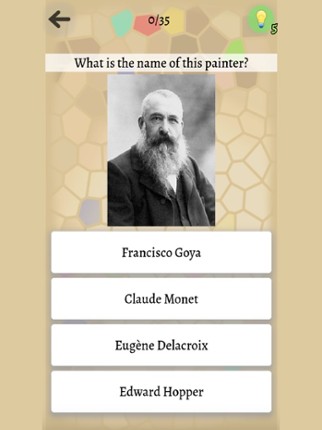 Famous Paintings Quiz screenshot
