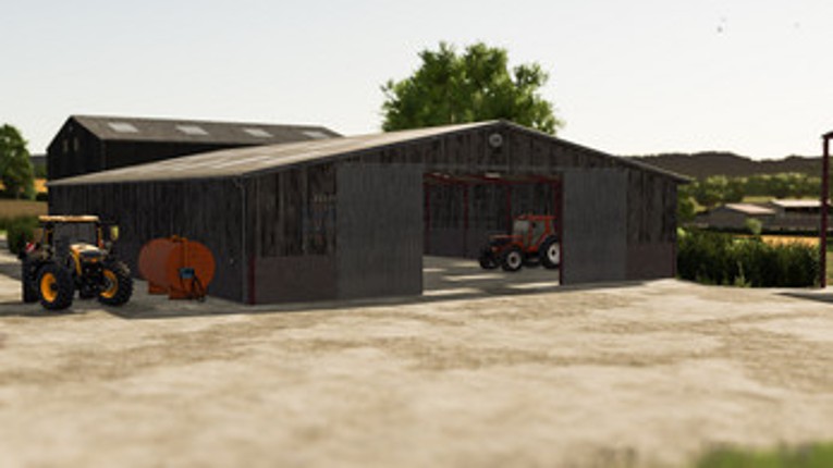 FS25 UK Shed with Workshop Image
