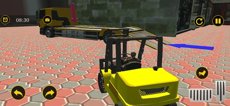 Futuristic Excavator Simulator screenshot
