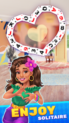 Solitaire Makeover: Home Decor screenshot